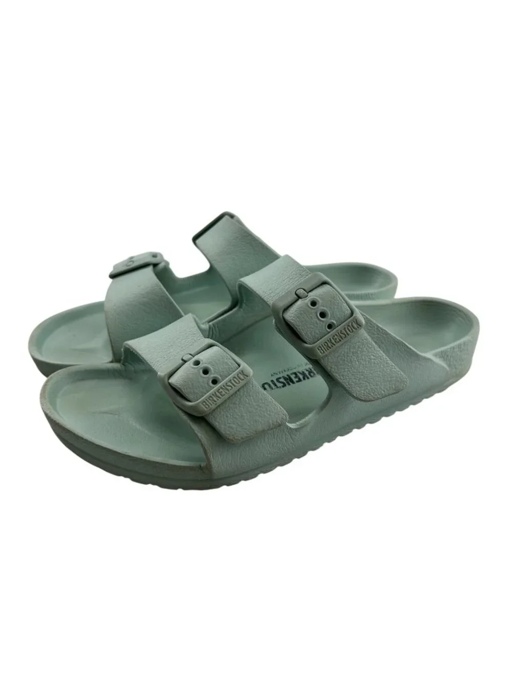 Birkenstock Kids Arizona EVA Sandals Green Slip-On Size 34 EU (US 3) Waterproof
